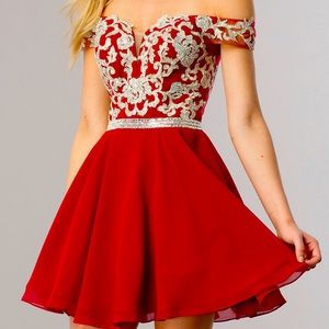 Red Homecoming Dress